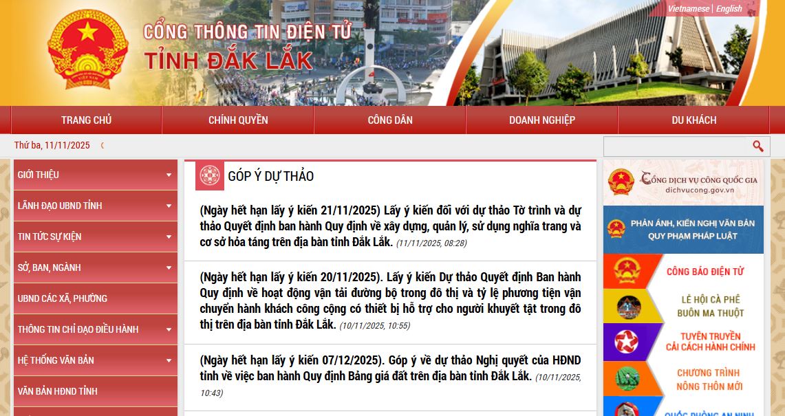 Đắk Lắk tập trung xây dựng, hoàn thiện thể chế, pháp luật